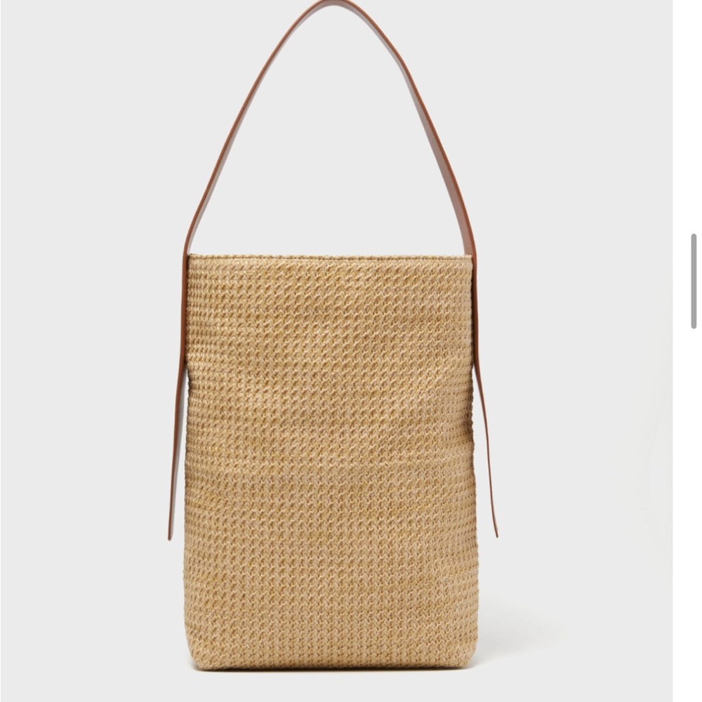 Tuckernuck Huntington Raffia Bucket Bag